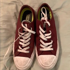 Burgundy Converse style 150150C